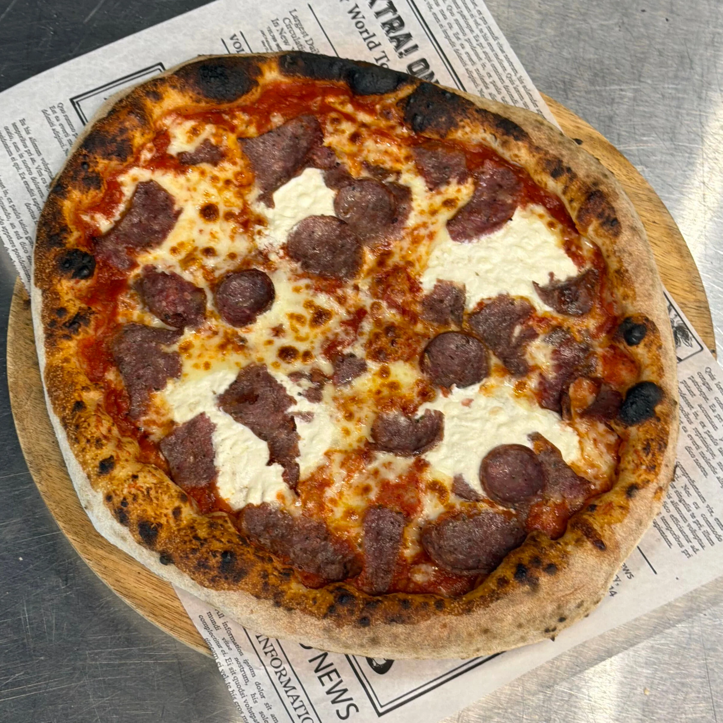 Пица Creamy Pepperoni (29см, 795 ккал, 45гр протеин)